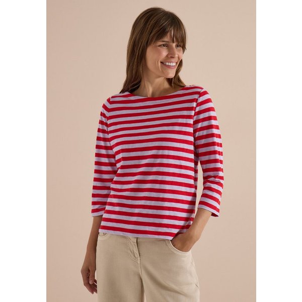 CECIL 3/4-Arm-Shirt aus reiner Baumwolle