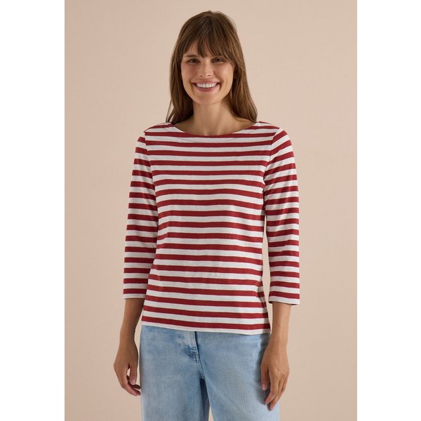 CECIL 3/4-Arm-Shirt aus reiner Baumwolle