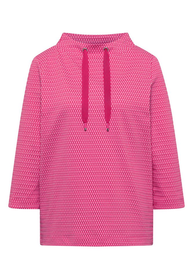 CECIL 3/4-Arm-Shirt aus softem Materialmix – Bild 4 von 5