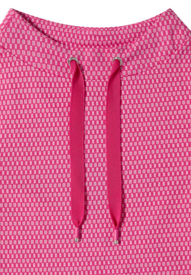 CECIL 3/4-Arm-Shirt aus softem Materialmix – Bild 5 von 5
