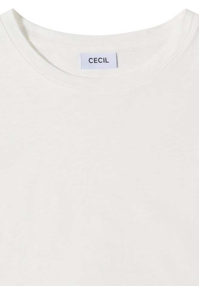 CECIL 3/4-Arm-Shirt Elastiksaum mit Knotendetail – Bild 5 von 5