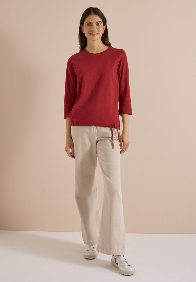 CECIL 3/4-Arm-Shirt in Unifarbe – Bild 3 von 5
