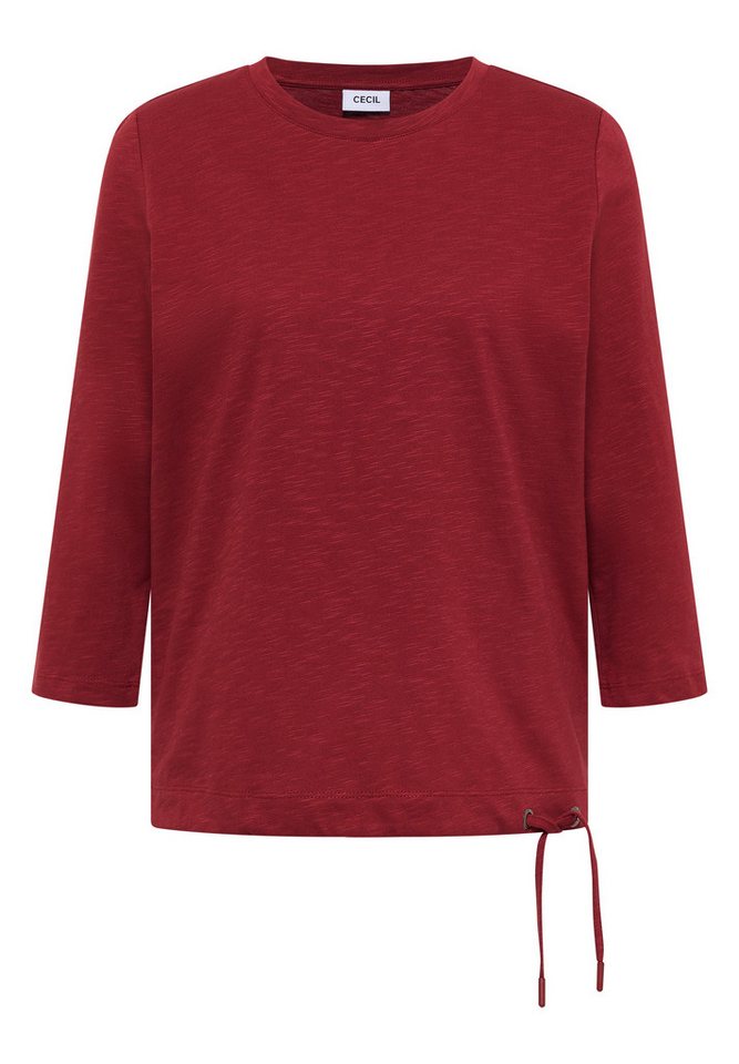CECIL 3/4-Arm-Shirt in Unifarbe – Bild 4 von 5