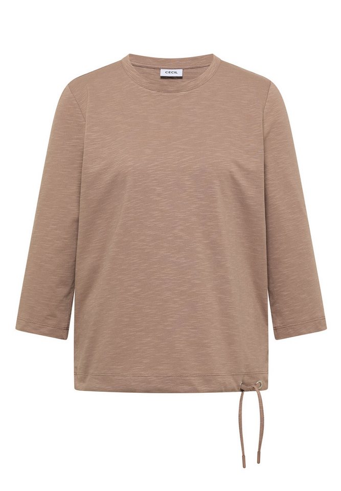 CECIL 3/4-Arm-Shirt in Unifarbe – Bild 4 von 5
