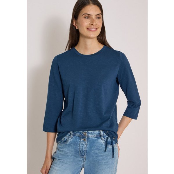 CECIL 3/4-Arm-Shirt in Unifarbe