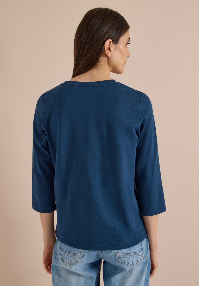 CECIL 3/4-Arm-Shirt in Unifarbe – Bild 2 von 5