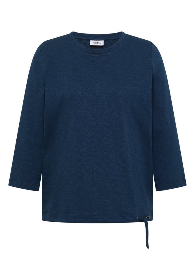 CECIL 3/4-Arm-Shirt in Unifarbe – Bild 4 von 5