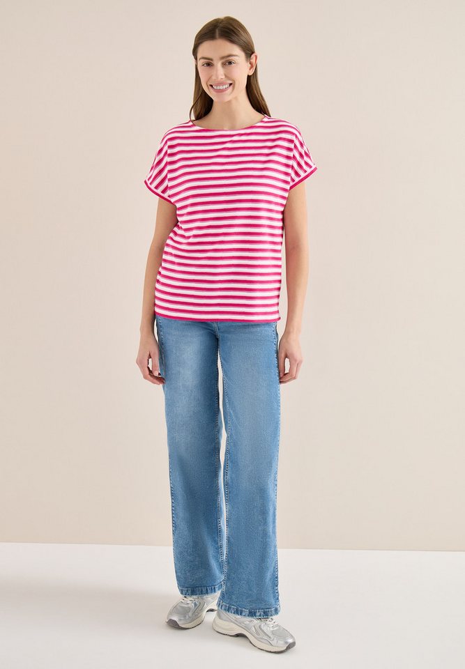 CECIL 3/4-Arm-Shirt mit U-Boot-Ausschnitt – Bild 4 von 5