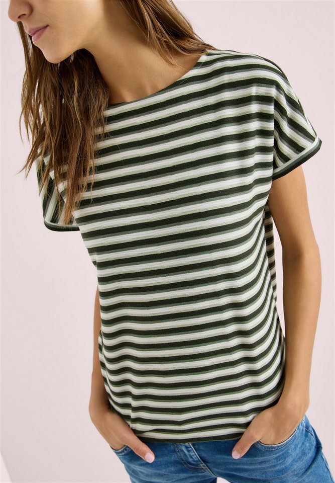 CECIL 3/4-Arm-Shirt mit U-Boot-Ausschnitt – Bild 2 von 5