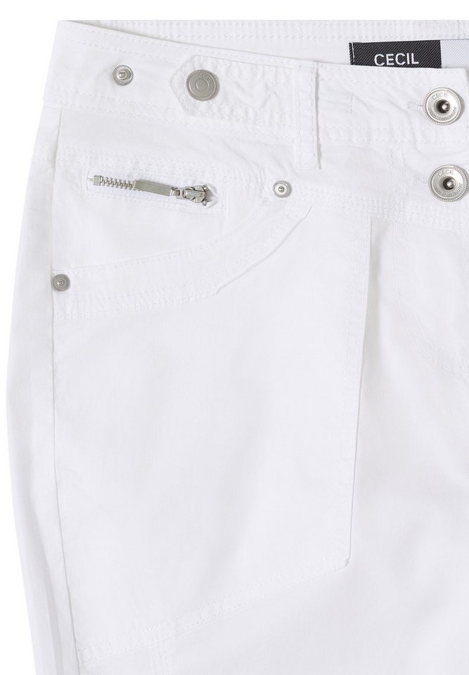 CECIL 3/4-Hose aus Baumwolle mit Stretchanteil – Bild 5 von 5