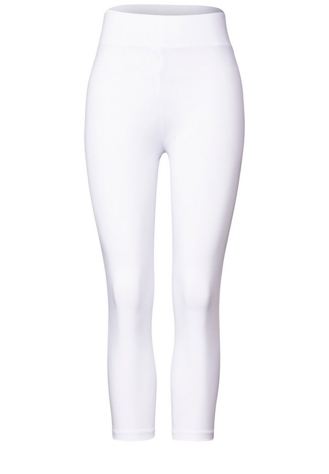 CECIL 3/4-Leggings Capri mit Stretch und elastischem Bund – Bild 3 von 5