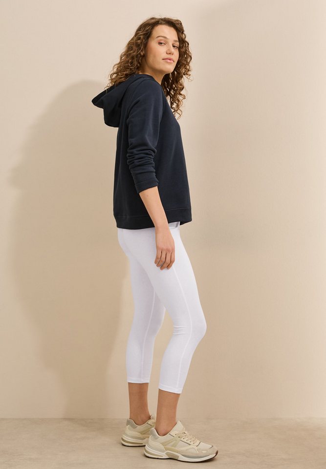 CECIL 3/4-Leggings Capri mit Stretch und elastischem Bund – Bild 5 von 5