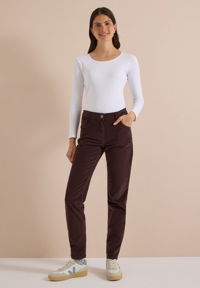 CECIL 5-Pocket-Hose in Cord-Optik – Bild 3 von 5