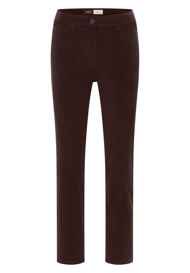 CECIL 5-Pocket-Hose in Cord-Optik – Bild 4 von 5