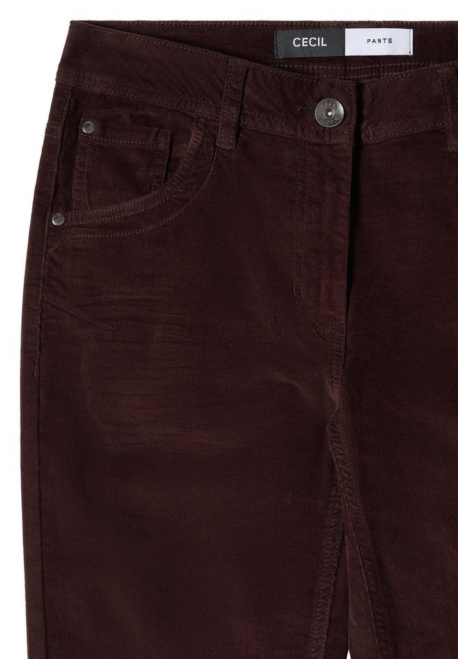 CECIL 5-Pocket-Hose in Cord-Optik – Bild 5 von 5