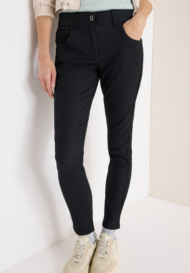 CECIL 5-Pocket-Hose mit leichtem Glanz – Bild 2 von 5