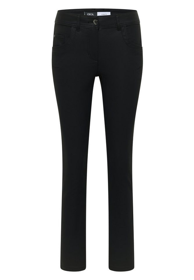 CECIL 5-Pocket-Hose mit leichtem Glanz – Bild 5 von 5