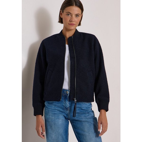 CECIL Blouson aus softem Materialmix
