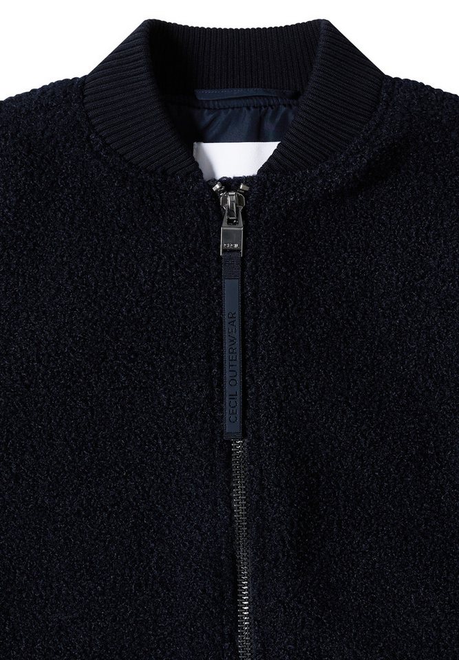 CECIL Blouson aus softem Materialmix – Bild 5 von 5