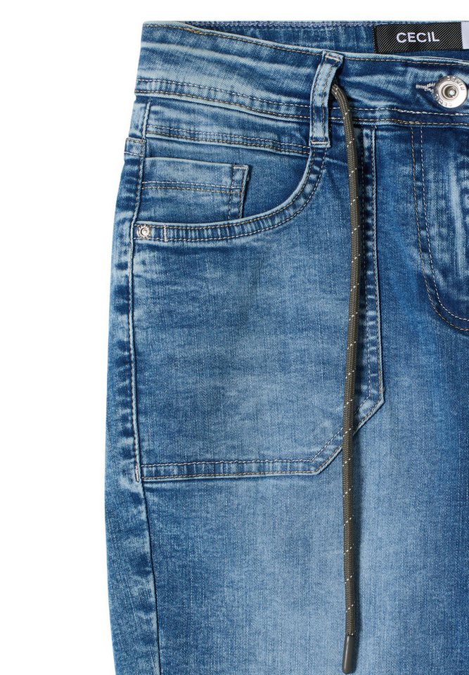 CECIL Comfort-fit-Jeans Middle Waist – Bild 3 von 5