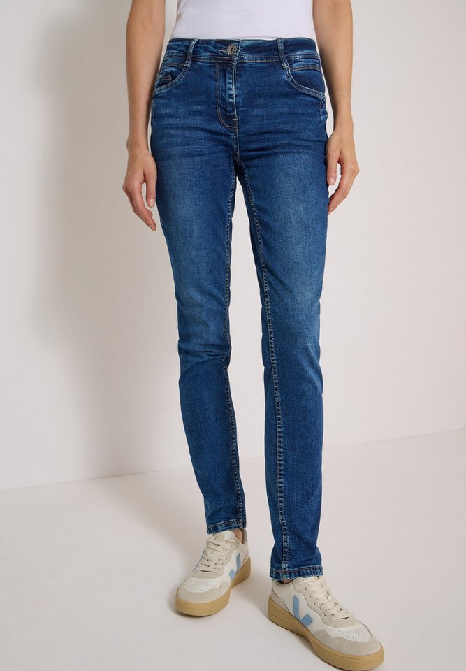 CECIL Comfort-fit-Jeans Middle Waist – Bild 2 von 5