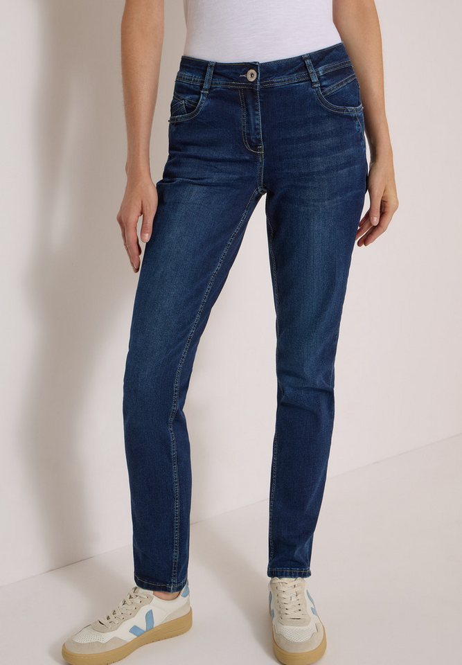 CECIL Comfort-fit-Jeans Middle Waist – Bild 2 von 5