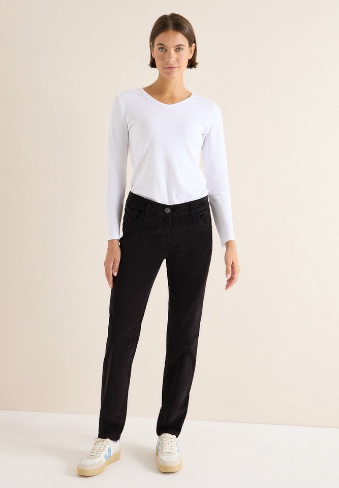 CECIL Cordhose Middle Waist – Bild 4 von 5
