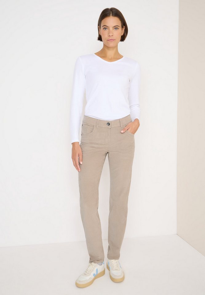 CECIL Cordhose Middle Waist – Bild 4 von 5