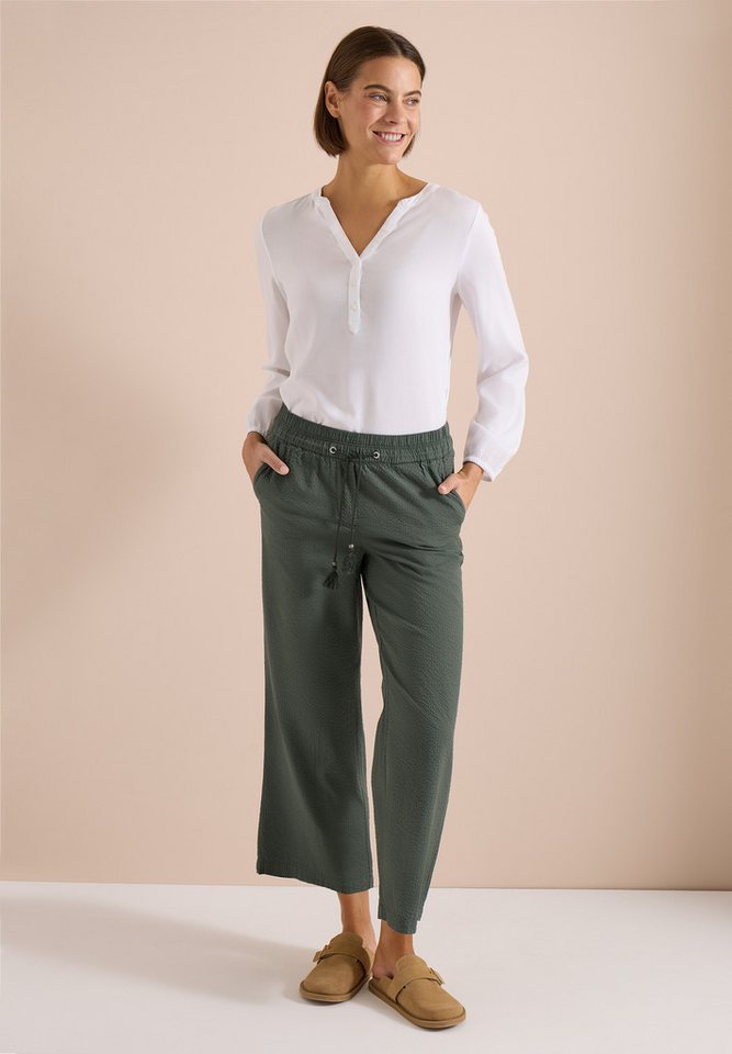 CECIL Culotte aus Seersucker-Material – Bild 3 von 5