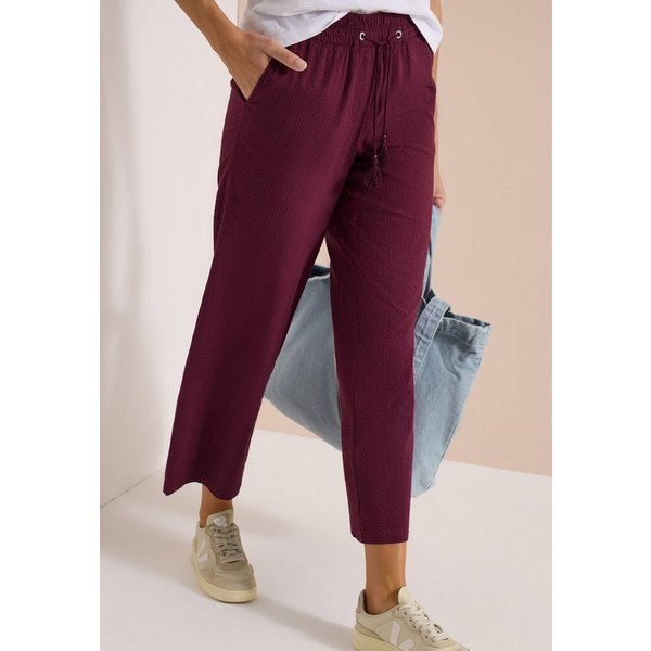 CECIL Culotte aus Seersucker-Material