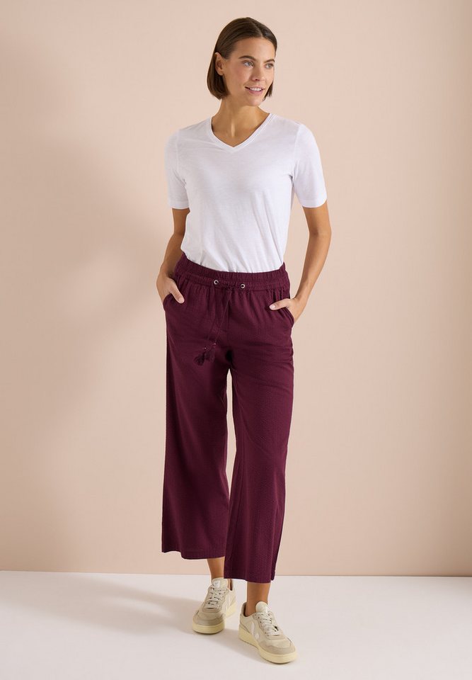 CECIL Culotte aus Seersucker-Material – Bild 3 von 5