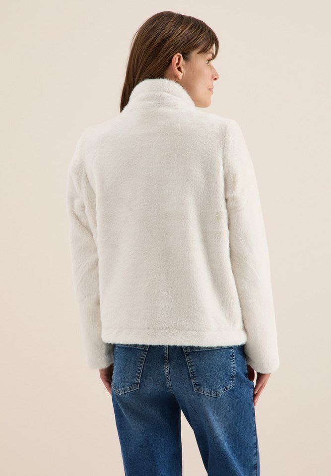 CECIL Fellimitatjacke mit Stehkragen – Bild 3 von 5