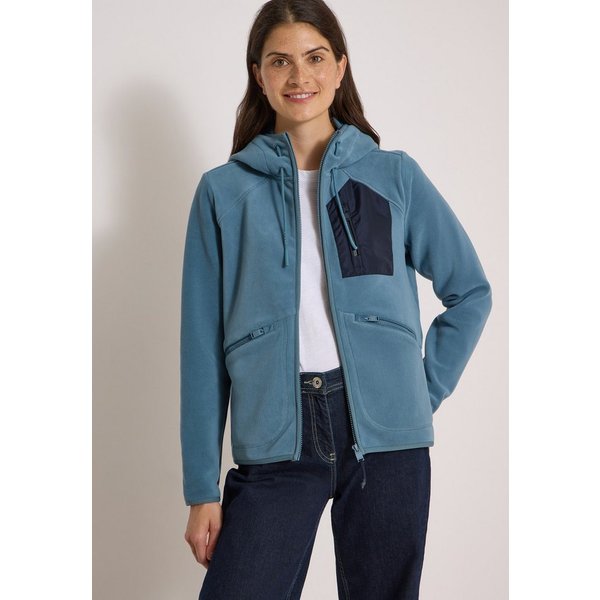 CECIL Fleecejacke in Unifarbe