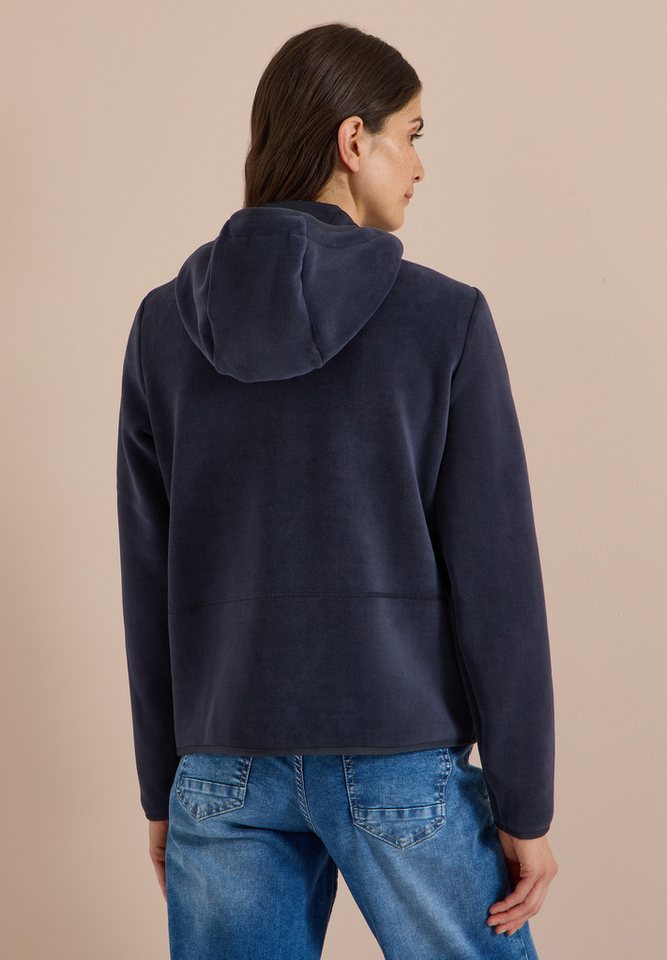 CECIL Fleecejacke in Unifarbe – Bild 2 von 5