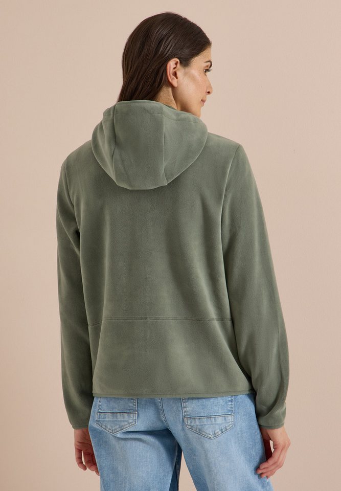 CECIL Fleecejacke in Unifarbe – Bild 2 von 5