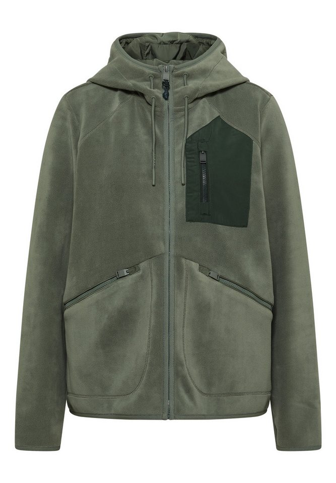 CECIL Fleecejacke in Unifarbe – Bild 4 von 5