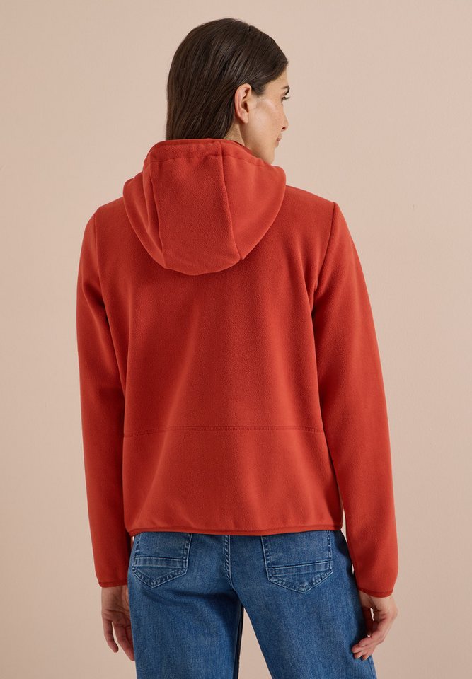 CECIL Fleecejacke in Unifarbe – Bild 2 von 5