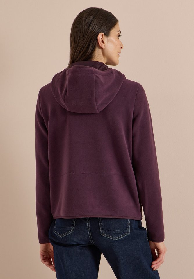 CECIL Fleecejacke in Unifarbe – Bild 2 von 5