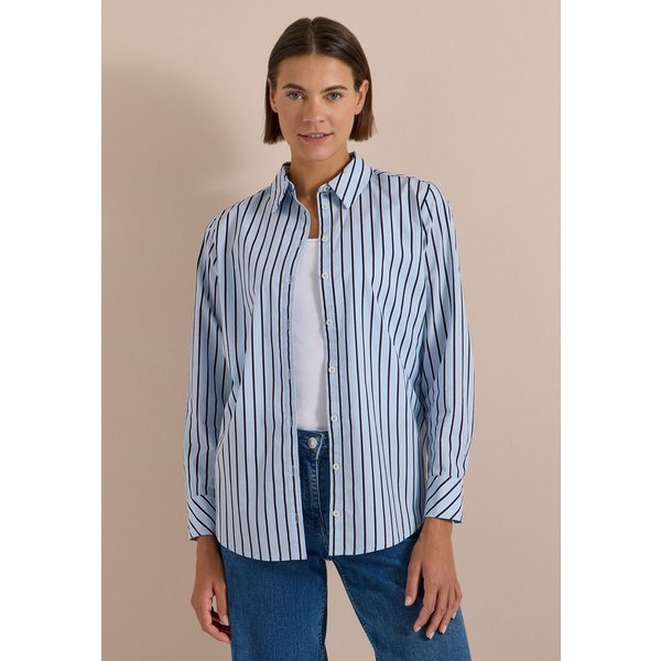 CECIL Hemdbluse aus reiner Baumwolle