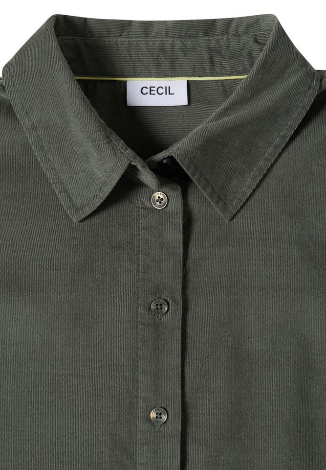 CECIL Hemdbluse in Unifarbe – Bild 5 von 5