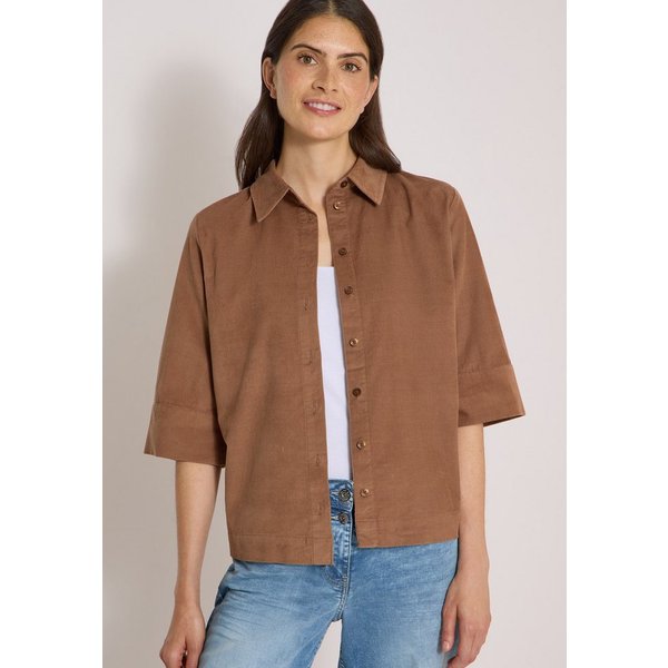 CECIL Hemdbluse in Unifarbe