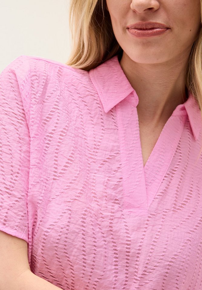 CECIL Hemdbluse mit leichtem Struktur Muster – Bild 3 von 5