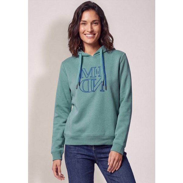 CECIL Hoodie mit elastiksaum