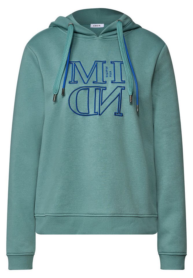 CECIL Hoodie mit elastiksaum – Bild 4 von 5