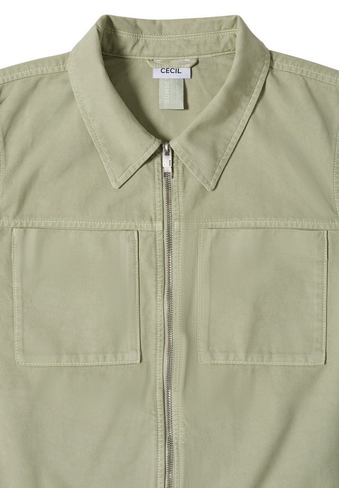 CECIL Jackenblazer mit Struktur in Unifarbe – Bild 5 von 5