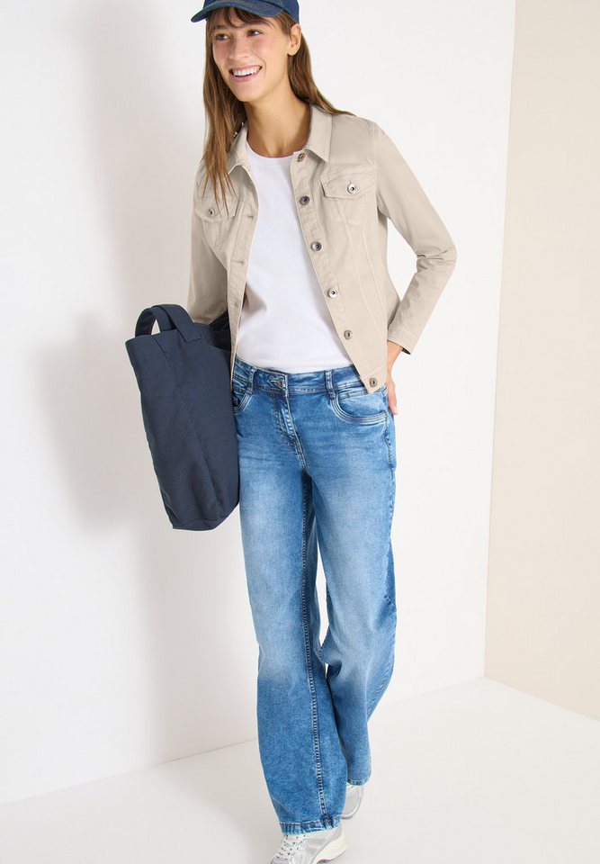 CECIL Jeansjacke mit Brust Taschen – Bild 4 von 5
