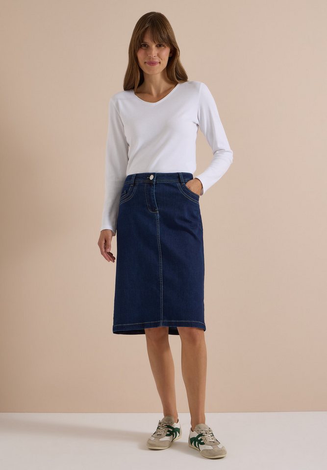 CECIL Jeansrock 5-Pocket-Style – Bild 3 von 5