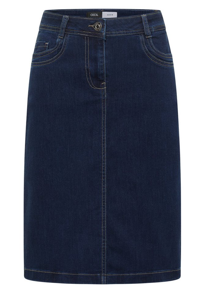CECIL Jeansrock 5-Pocket-Style – Bild 4 von 5