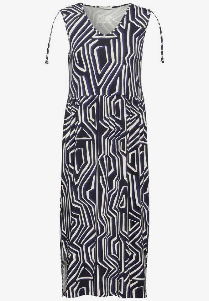 CECIL Jerseykleid Sommerkleid mit Print – Bild 4 von 5