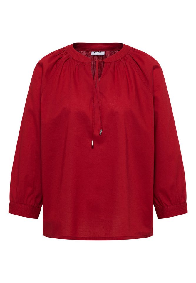 CECIL Klassische Bluse aus reiner Baumwolle – Bild 4 von 5